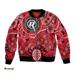 Renegades Cricket Custom Bomber Jacket Australian Aboriginal LT9