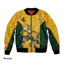 Polkinghorne Australia Matildas Bomber Jacket 2024 Thank You Polks LT14