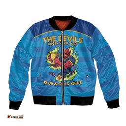 Pride of Norths Rugby Spirit Custom Bomber Jacket Queensland Grand Final Edition 2025 LT9