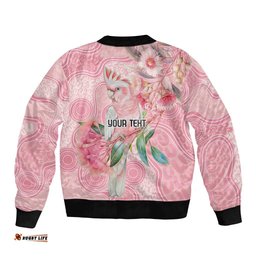 Personalized Pink Galah Fight for Hope and Healing Bomber Jacket Australias Breast Cancer Awareness LT9