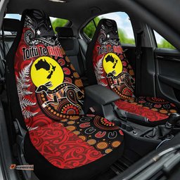 Aotearoa and Australia Toitu Te Tiriti Car Seat Cover Honour the Treaty - Te Tiriti Is Us LT03