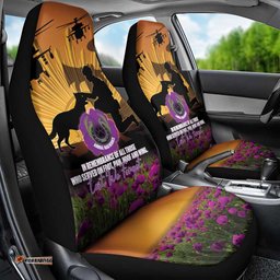 Animal War Heroes Australia ANZAC Day Car Seat Cover We Will Always Remember Them LT14