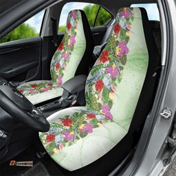 Aussie Budgies Blue And Green Tropical Birds Car Seat Cover LT9
