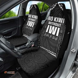 Aotearoa Toitu Te Tiriti Car Seat Cover No Kiwi Without Iwi LT05