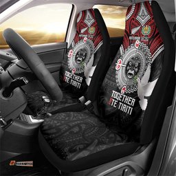 Aotearoa and Tonga Mo Te Tiriti Car Seat Cover New Zealand Honour The Treaty Ake!Ake!Ake! LT9