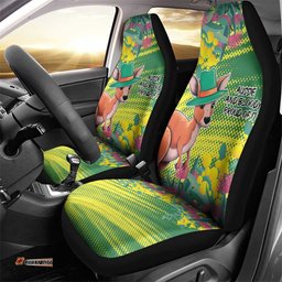 Aussie and Bloody Proud of It Car Seat Cover Happy Australia Day LT9