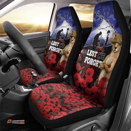 ANZAC Day Car Seat Cover Lest We Forget DT05