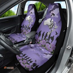 ANZAC Day Car Seat Cover Lest We Forget the Animals Too LT19