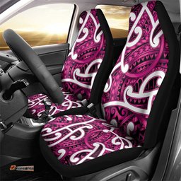 Aotearoa Maori Kowhaiwhai Car Seat Cover Mawhero Puhoro and Patiki LT9