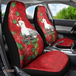 Australian Silver Gull Car Seat Cover Aboriginal Inspired Christmas LT9