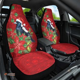 Australian Magpie Car Seat Cover Aboriginal Inspired Christmas LT9