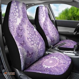 Australia Epilepsy Awareness Car Seat Cover Purple Butterflies Aboriginal LT05