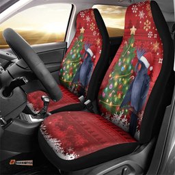 Australia Palm Cockatoo Christmas Car Seat Cover Goliath Cockatoo Santa Merry Chrissie LT14