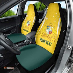 Custom Australia Cricket Car Seat Cover Go Champions Aussie LT14