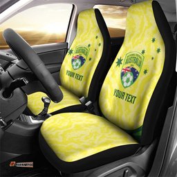 Australia Football Custom Car Seat Cover Go Socceroos Grunge Sporty Style LT14