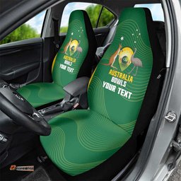 Custom Bowls Australia Car Seat Cover National Color Curve Sporty LT14
