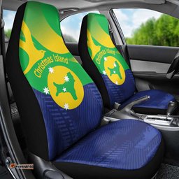Australia Christmas Island Car Seat Cover Wilayah Pulau Krismas Flag Color LT14