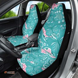 Australia Hereditary Cancer Awareness Car Seat Cover Aboriginal Butterflies LT7