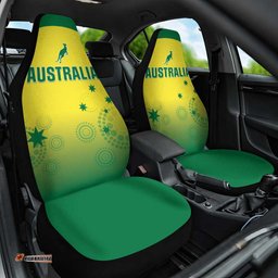 Australia Cricket Car Seat Cover Go Champions Aussies LT05