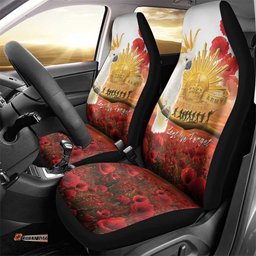 Australia Cockatoo ANZAC Day Car Seat Cover Lest We Forget LT05