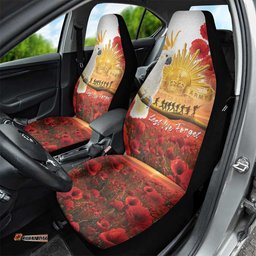 Australia Cockatoo ANZAC Day Car Seat Cover Lest We Forget LT05