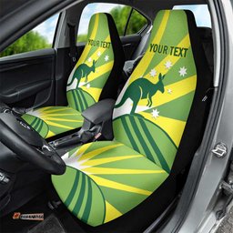 Custom Australia Cricket Car Seat Cover Go Champions Aussies LT14