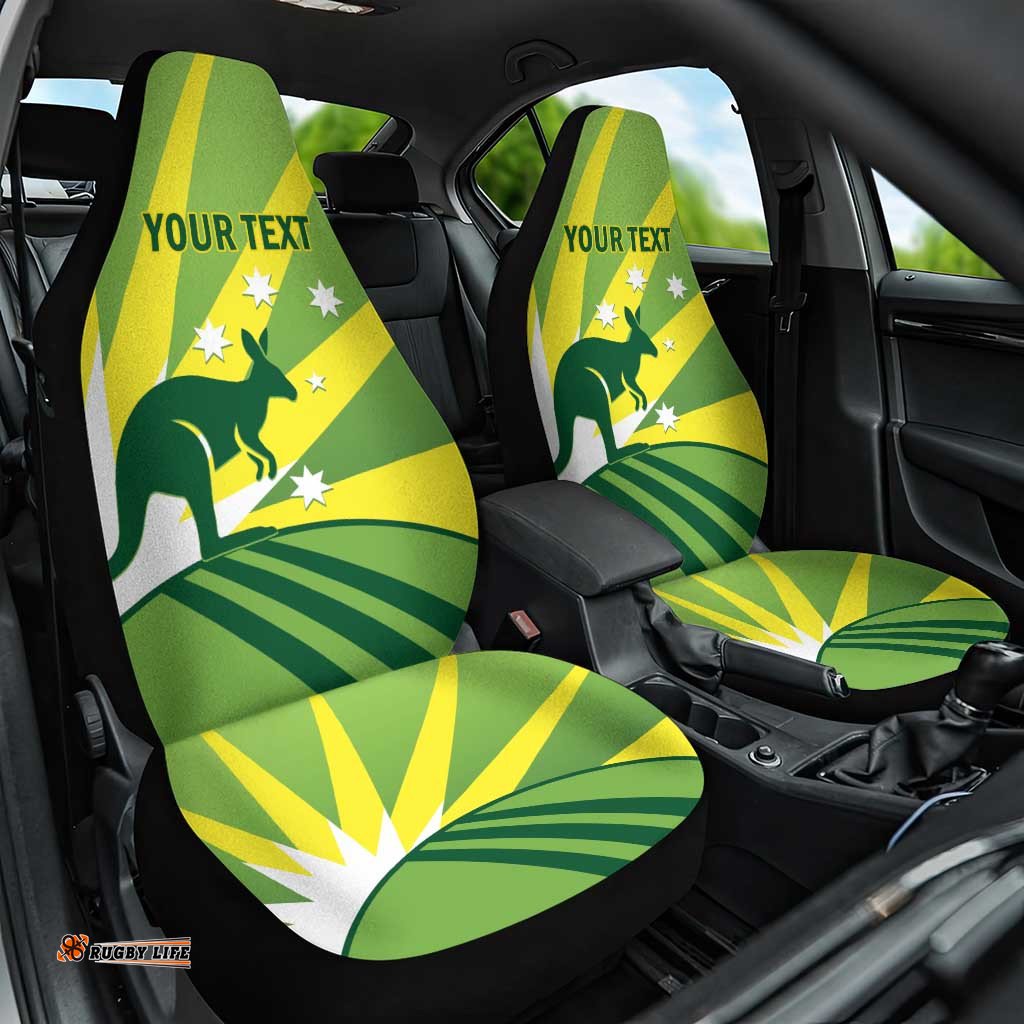 Custom Australia Cricket Car Seat Cover Go Champions Aussies LT14