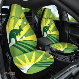 Custom Australia Cricket Car Seat Cover Go Champions Aussies LT14