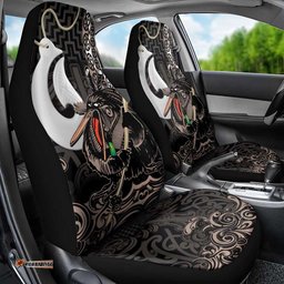 Aotearoa Hei Matau Car Seat Cover Haka Kiwi Mix Maori Mangopare LT14