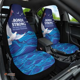 Bondi Beach Pray For Australia Car Seat Cover LT9