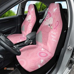Australia Breast Cancer Awareness Car Seat Cover Galah Faith Hope Love Pink Month LT14