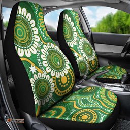 Bowls Australia Car Seat Cover Aboriginal Art National Color LT14