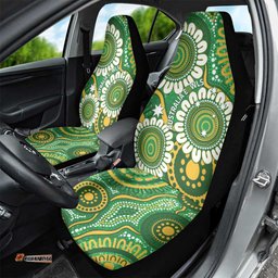 Bowls Australia Car Seat Cover Aboriginal Art National Color LT14