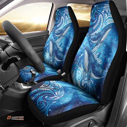 New Zealand Humpback Whale Matariki Car Seat Cover Maori New Year Taniko Niho Taniwha LT14