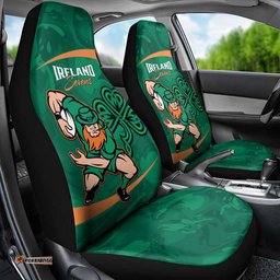Ireland Rugby Sevens Car Seat Cover Go Champions Irish Shamrock LT14