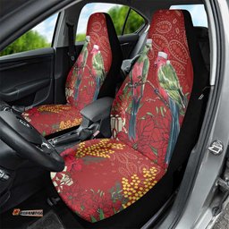 Merry Chrissie Australia King Parrots Car Seat Cover Aboriginal Art LT7