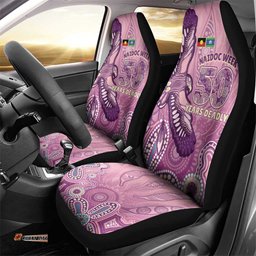 NAIDOC Week - 50 Years Deadly Car Seat Cover Pastel Wings LT7