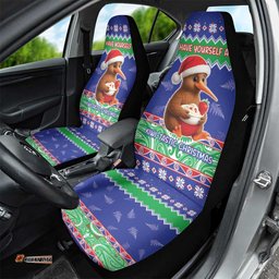 New Zealand Christmas Car Seat Cover Have Yourself A Kiwi-tastic Christmas LT05
