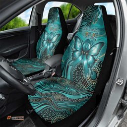 Ovarian Cancer Awareness Car Seat Cover This Is What A Fighter Looks Like DT05