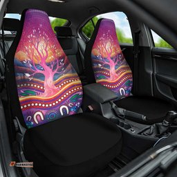 NAIDOC Week 2026 Car Seat Cover Eternal Spirit Tree LT05