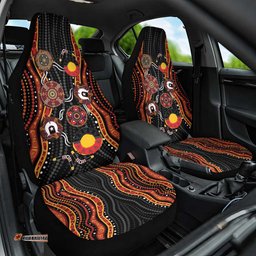 NAIDOC Week 2026 Car Seat Cover Together We Rise Together We Stay Deadly LT9