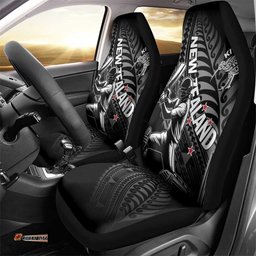 New Zealand Cricket Car Seat Cover Maori Kiwi Black Fern LT01