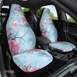 Galah Birds Australia Baby Blue & Pink Car Seat Cover LT7