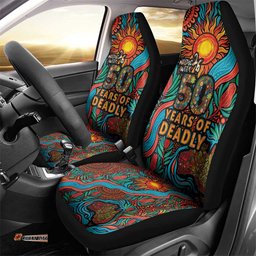 NAIDOC Week 26 Car Seat Cover 50 Years of Deadly Aboriginal Motif LT03