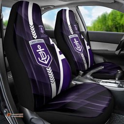 Fremantle Dockers Car Seat Cover Modern Geometric Sports Graphic Style TS04