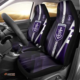 Fremantle Dockers Car Seat Cover Modern Geometric Sports Graphic Style TS04