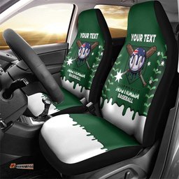 Australia 2026 Baseball Custom Car Seat Cover Go Aussie Drip Style LT14