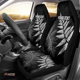 New Zealand Lawn Bowls Personalized Car Seat Cover Wrap-Around Silver Fern LT7