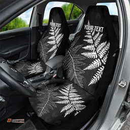 New Zealand Lawn Bowls Personalized Car Seat Cover Wrap-Around Silver Fern LT7