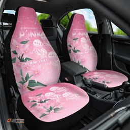 Personalised Pink Boronia of Hope Car Seat Cover Australias Fight Against Breast Cancer LT9